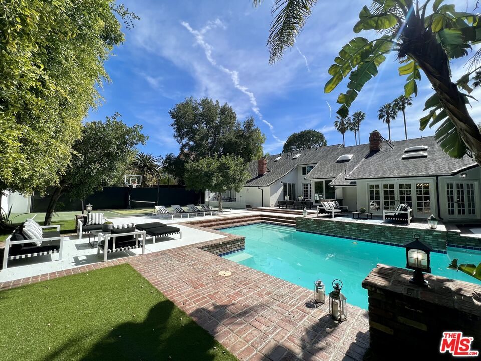 Backyard after — Encino